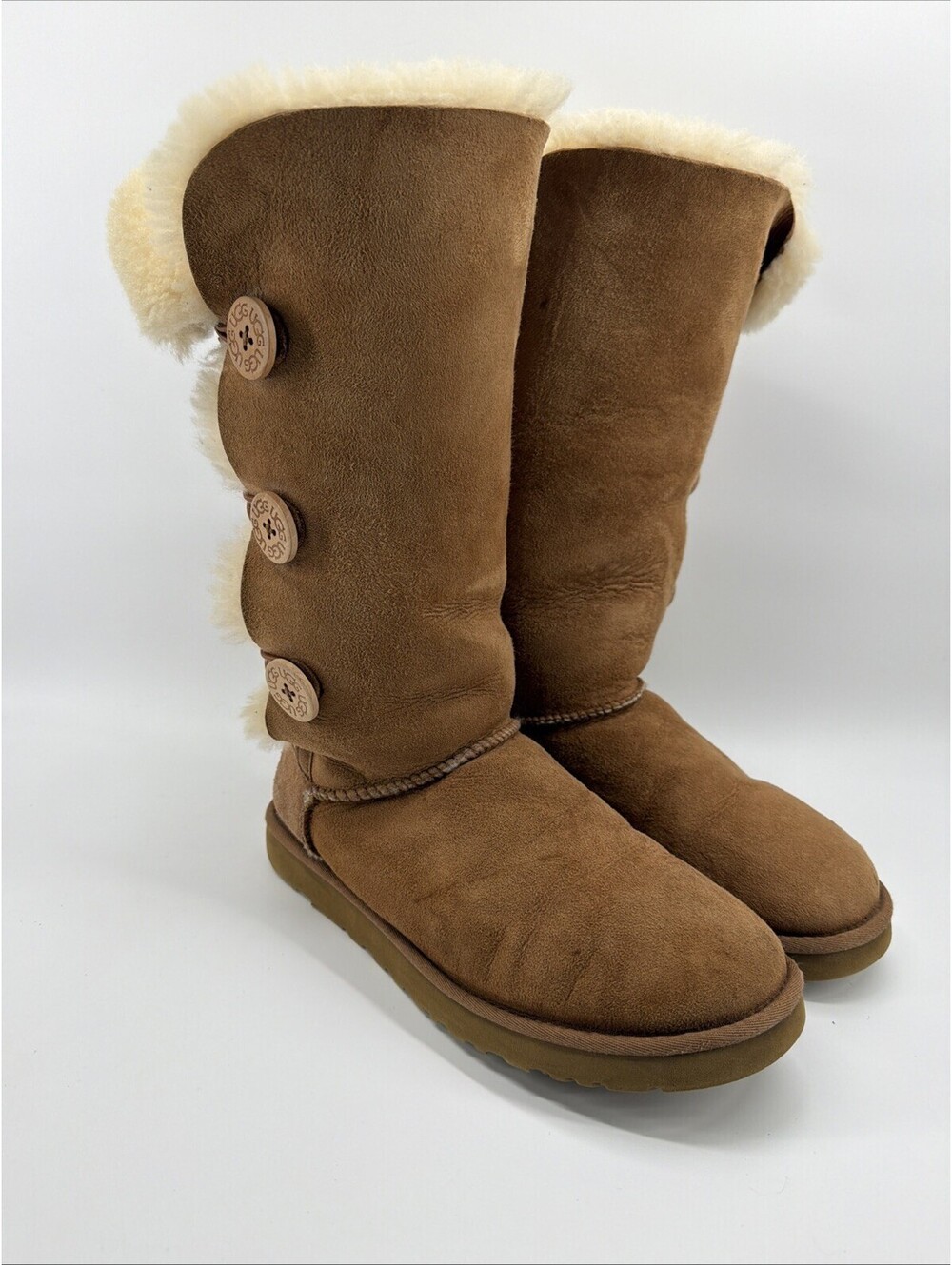 Ugg Australia Bailey Button Triplet Boots Women’s US Size 10